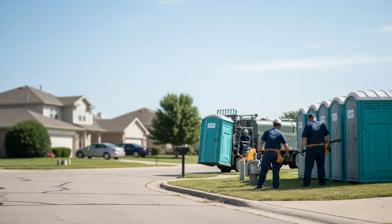 Porta Potty Rental in Umbarger, TX near me
